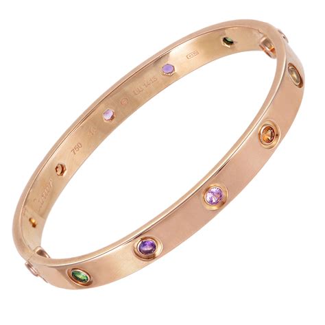 women's cartier bracelet rose gold.